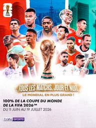 Visuel générique 100% de la Coupe du monde de la FIFA 2026™ (du 11 juin au 19 juillet 2026 sur BeIN SPORTS)